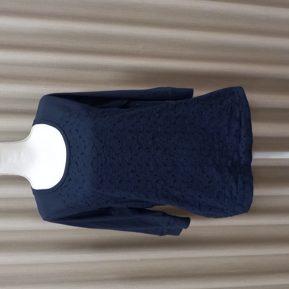 Navy blouse